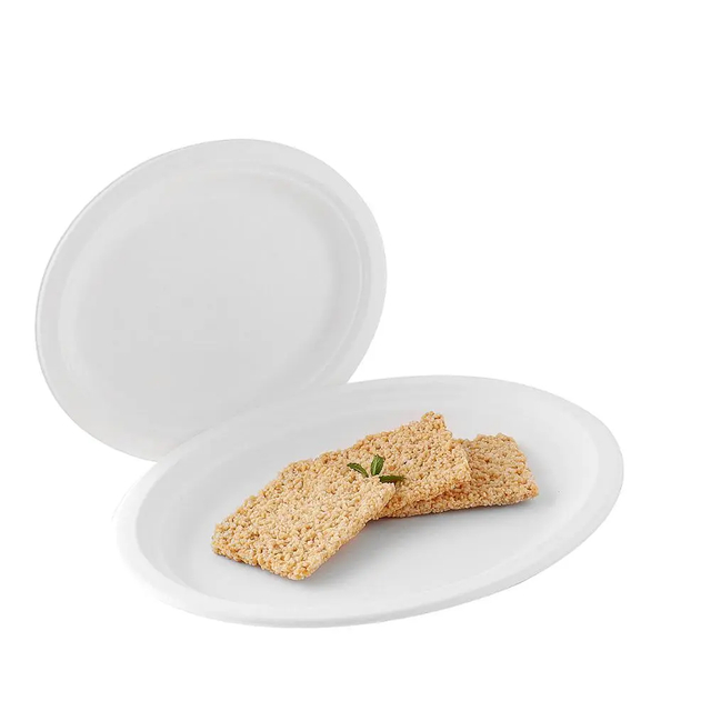 จานวงรี 12.5X10 นิ้ว