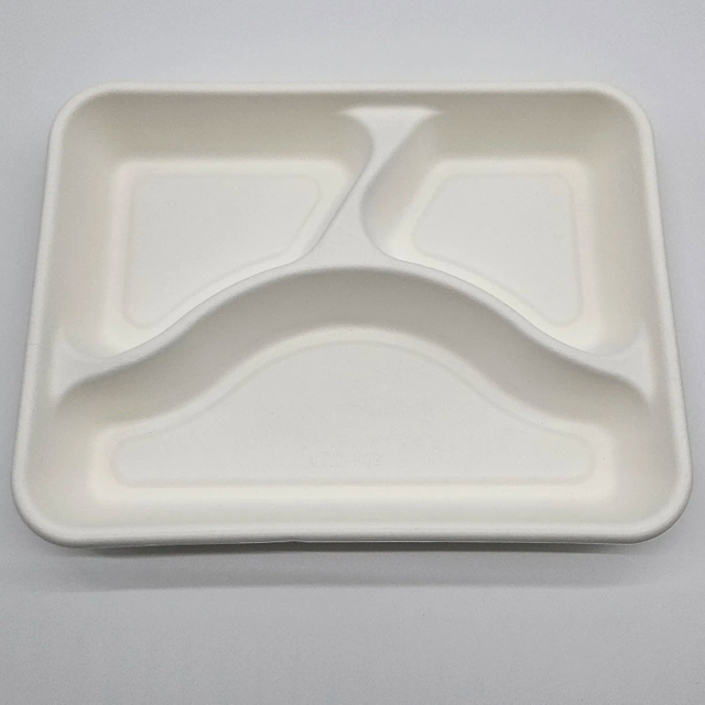 จานสี่เหลี่ยม Business Series 3 ช่อง